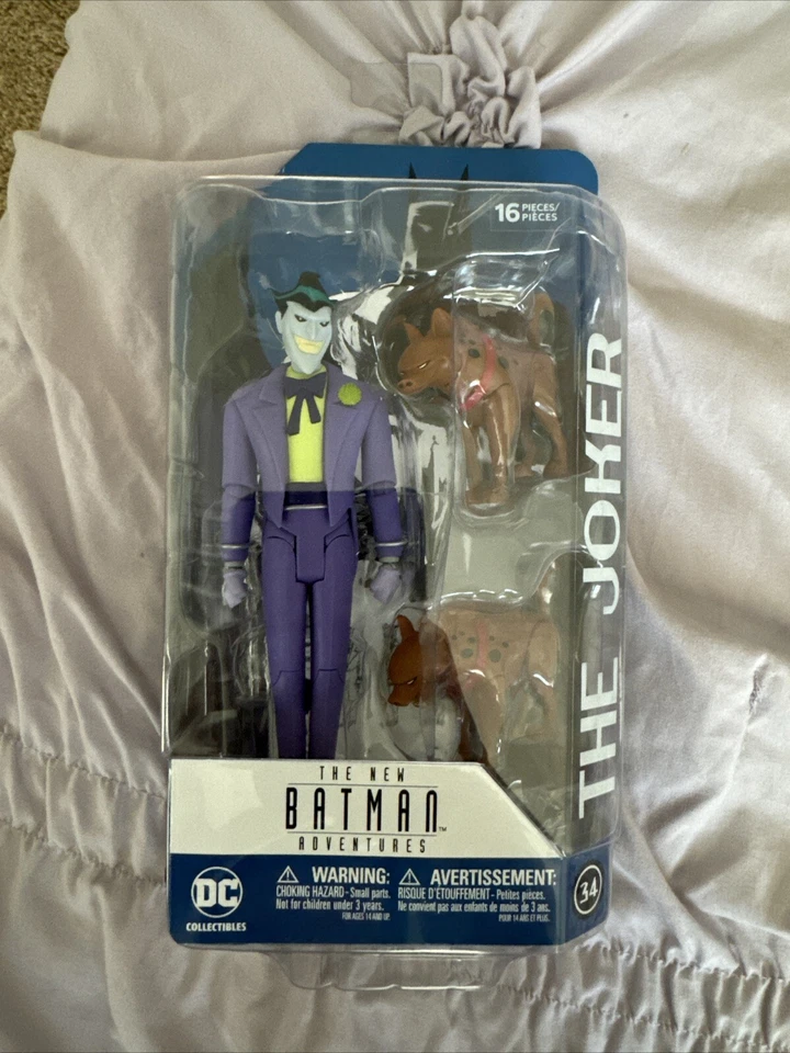 DC Direct Collectibles活动人偶 新蝙蝠侠冒险小丑 #34 — 第 4/4 张图片