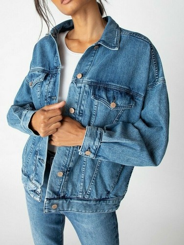 NWT J BRAND SzS DREW OVERSIZED TRUCKER 