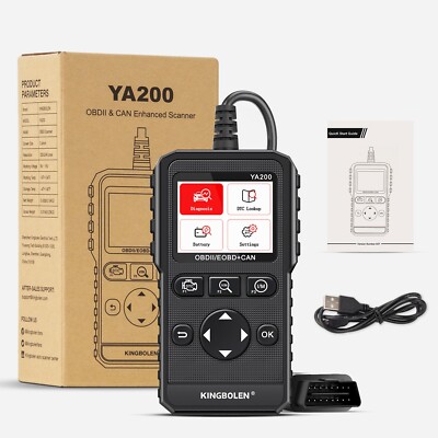 2025 KINGBOLEN YA200 Profi OBD2 Diagnosegerät Auto Scanner Fehlerauslesegerät
