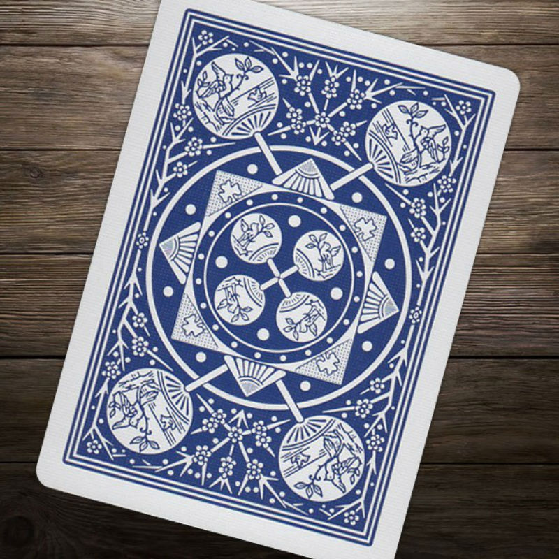 12x Tally-HO Fan Poker-Karten Rot - Professionelle Spielkarten Von USPCC