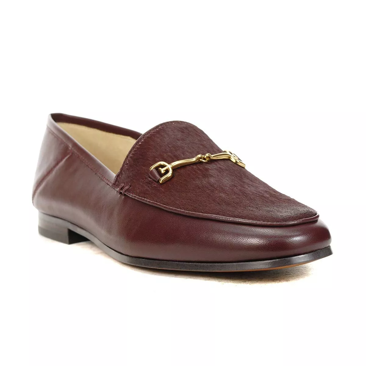 Sam Edelman Loraine French Burgundy Leather Loafers I67470M600