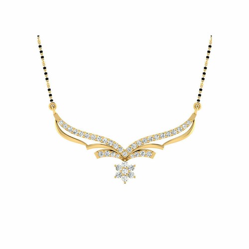 0.37 Ct Real Diamond For Women 14K 