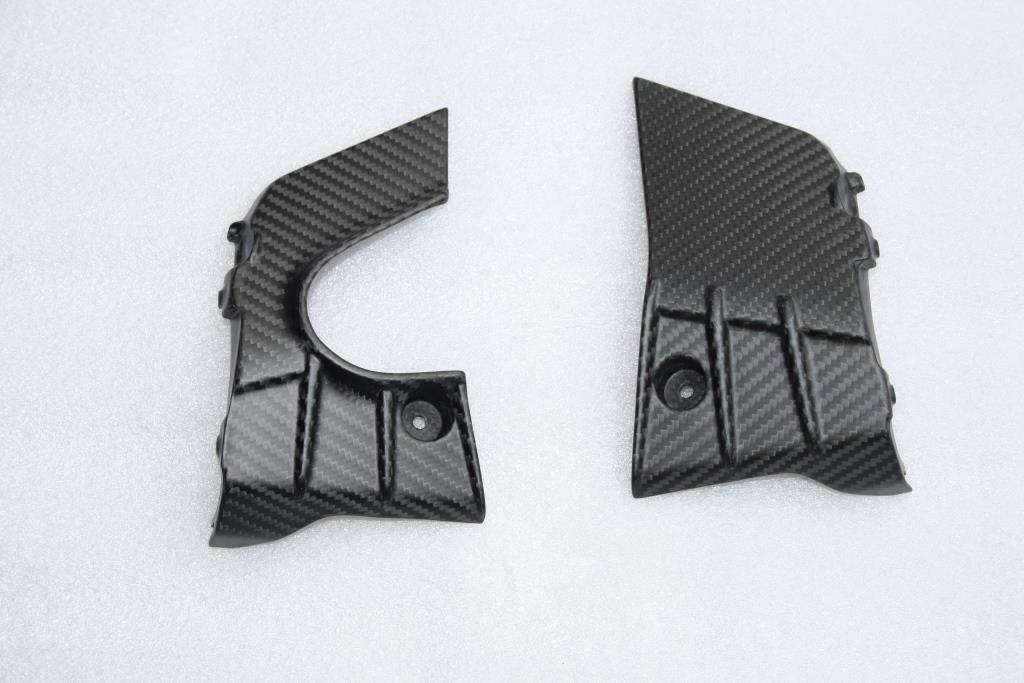 Caches radiateur CB1000R carbone mat protection thermique et légèreté