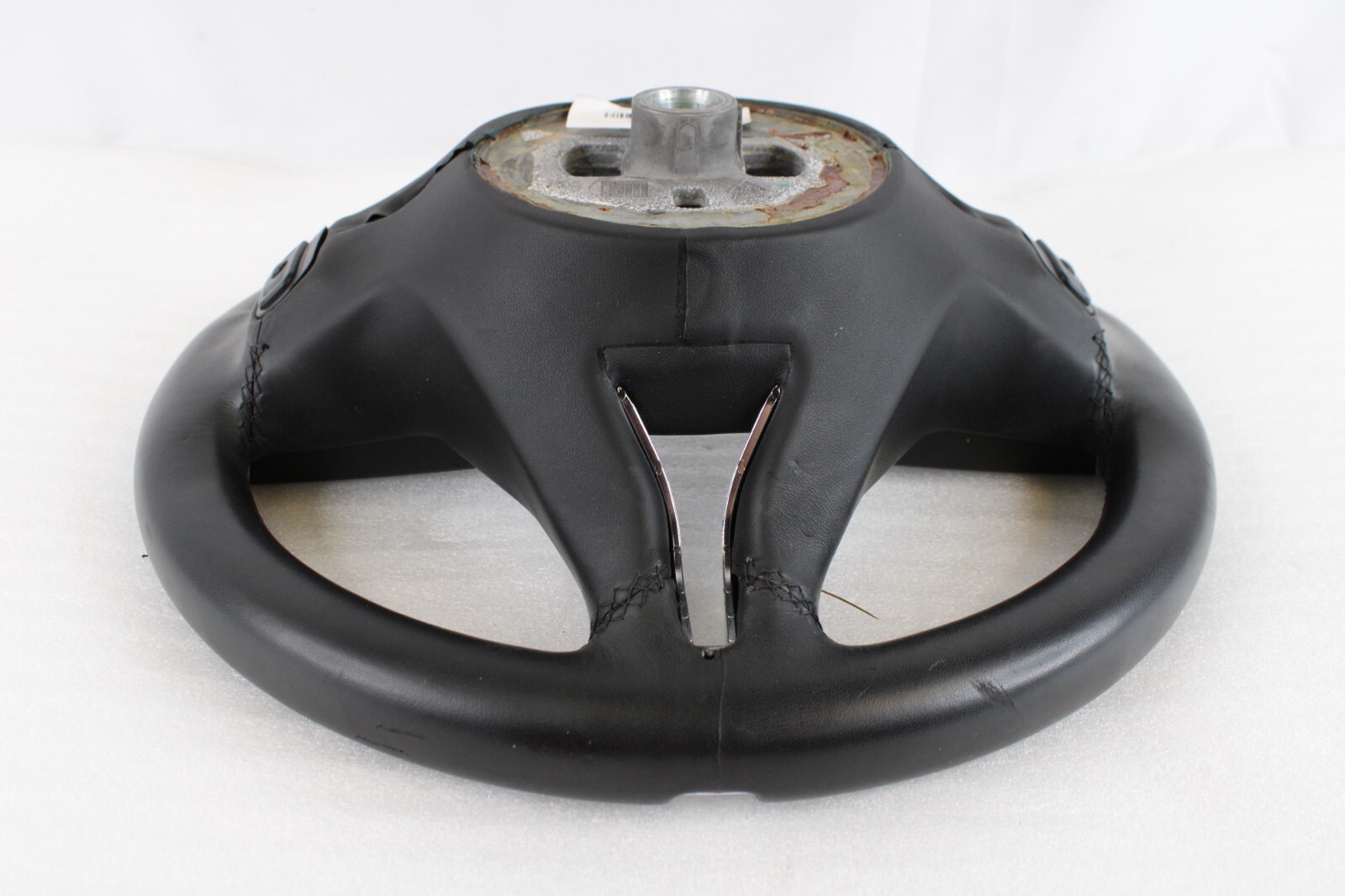 🚀 2014-2017 Maserati Ghibli Quattroporte Steering Wheel Leather Black OEM
