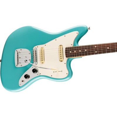 Fender Player II Series Jaguar Aquatone Blue Electric Guitar with