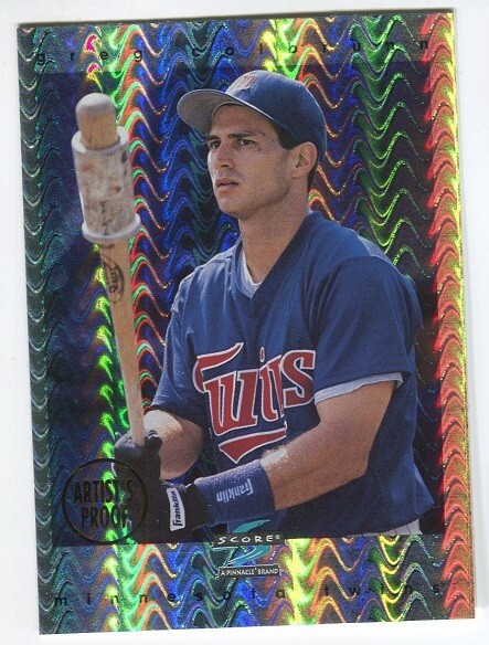 1997 Score Showcase Series Artist Proof Greg Colbrunn #357 Minnesota Twins