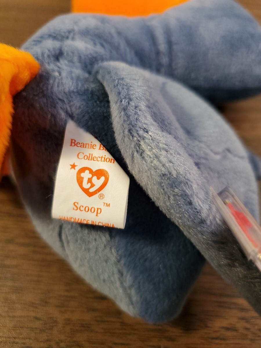 SCOOP PELICAN BIRD Ty Beanie Baby Birthday July 1, 1996 | eBay