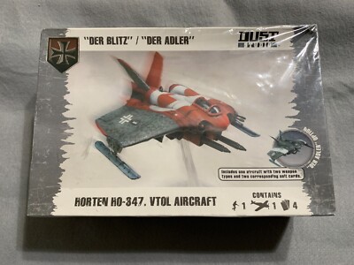 Dust Tactics Horten HO-347. VTOL Aircraft Der Blitz - Der Adler - New & Sealed
