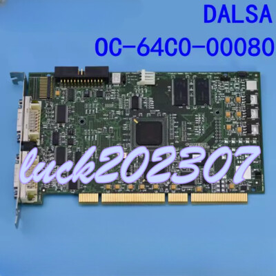 1PC used DALSA X64-CL OC-64C0-00080 camera link Image capture card #YY