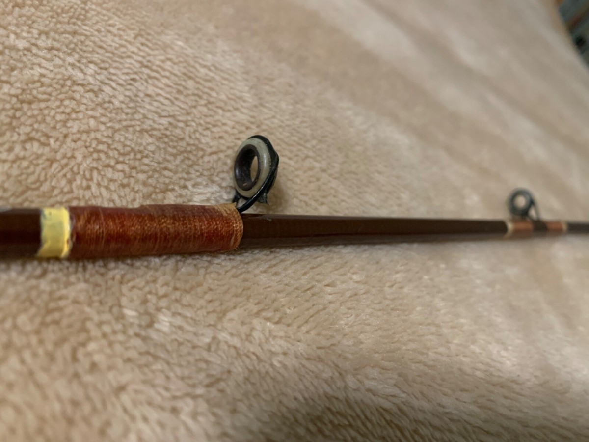 Vintage Garcia MITCHELL 510 Spinning Reel & Rod Model 2583 D 7 ft