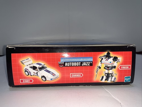 Transformers Commemorative Series III Jazz Open Box Unused Contents. - Picture 5 of 10