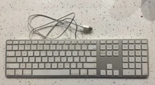 Genuine Apple A1243 Wired Mac Standard USB Keyboard w/ Numeric Keypad