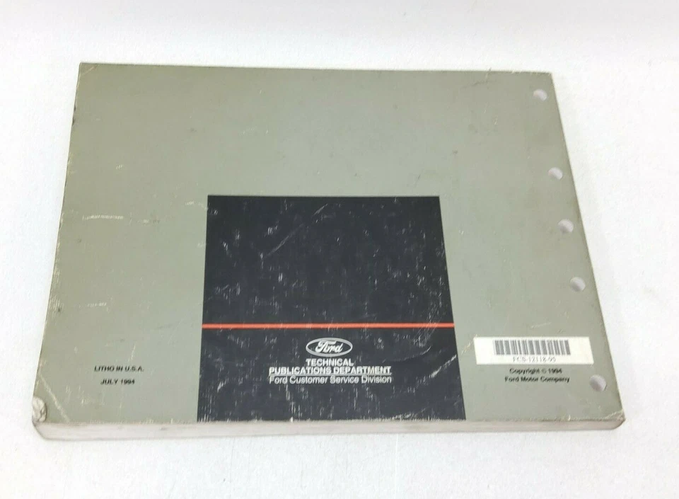 Ford Crown Victoria Grand Marquis 1995 diagramas de cableado de fábrica manual de taller Foto 3 de 4