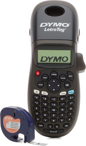 DYMO LetraTag LT-100H Handheld Label Maker ABC Keyboard Label Printer LCD Screen - Picture 2 of 8