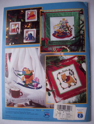 Merry Christmas to You Winnie the Pooh Tigger Piglet Eeyore cross stitch pattern - Picture 6 of 6