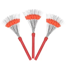 Fishing Bobber Stops [300PCS] Column Floats Sinker Stops - [Orange]