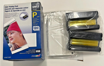 Sony SVM-F120P 4 x 6'' Paper with 2 Color Print Ribbon 120 sheets SONY DPP-F