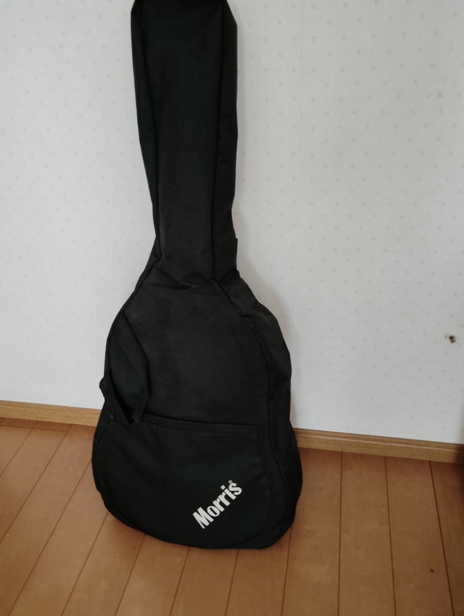 Acoustic Guitar Morris MF-207 Natural Made in Korea with