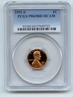 1991-S Lincoln Memorial Cent Proof — photo from another recent sale