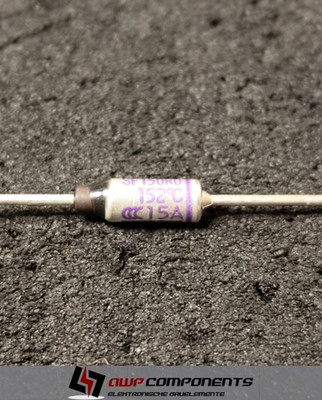 (5 Stk.) SF150R0 - Temperatursicherung SF_R  152°C 250V 15A - SCHOTT