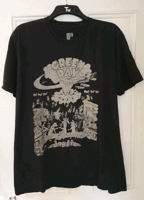Green Day Dookie T-Shirt XXL Rock Off 2017 Punk Rock Band Merch UK Made