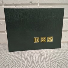 Vintage Ben Parker Horizontal Photo Albums Only - Lot of 3 Green