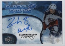 2018 Ice Glacial Graphs 2019-20 Upper Deck Update Zach Werenski #GG-ZW Auto s3g
