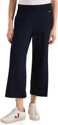 Cecil Damen Wide Leg Hose Neele blau 380995