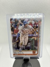 Topps 2019 Rookie Jeff McNeil CP-53 New York Mets MLB Baseball Card damaged