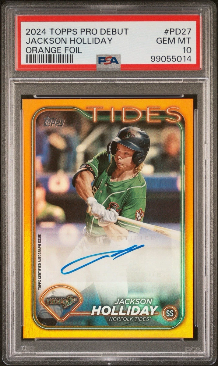 Norfolk Tides Autographed Sports Trading Cards & Accessories for