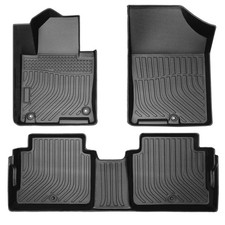 Custom Floor Mats for Hyundai Sonata 2015-2019,All-Weather TPE Rubber Floor