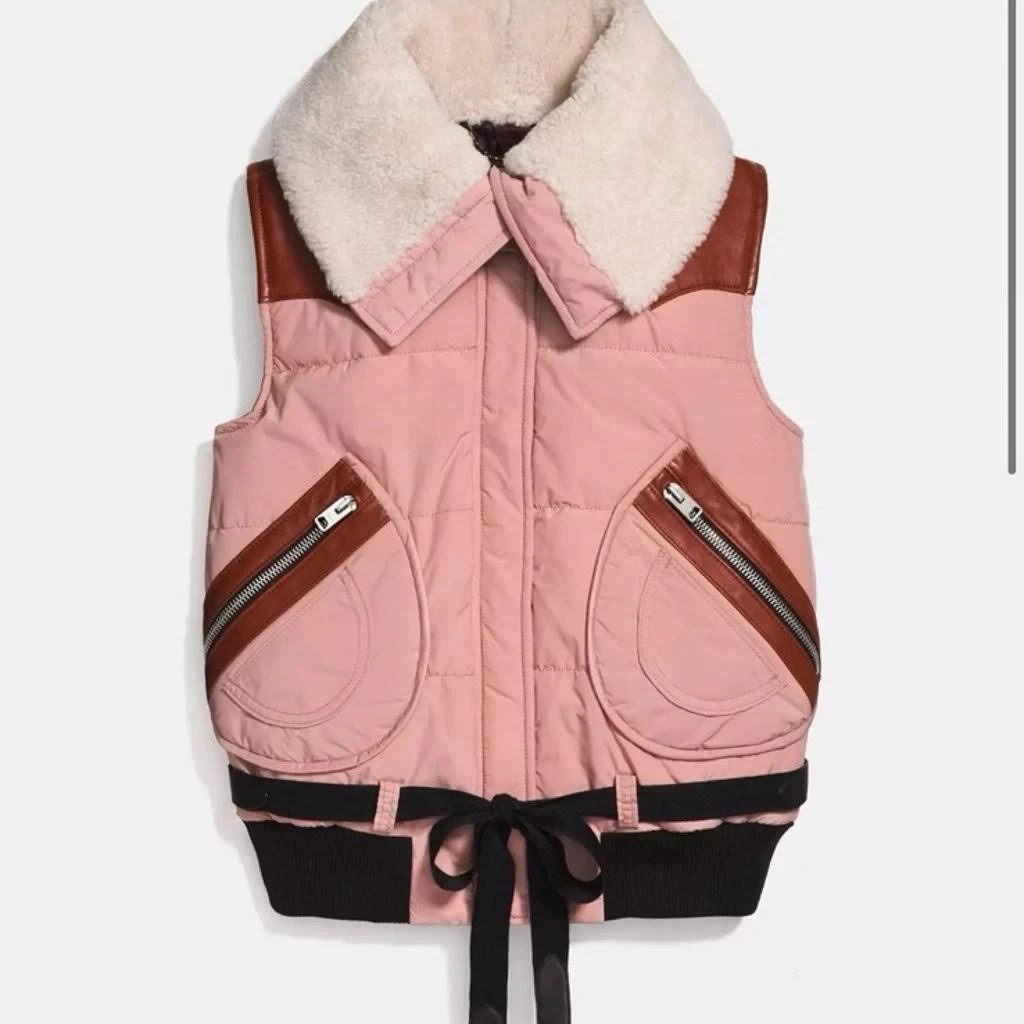 Coach Puffer Jacket Solid Coats, Jackets & Vests for Women for