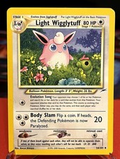Light Wigglytuff 54/105 Uncommon Neo Destiny Pokemon Unlimited Moderately Played on eBay