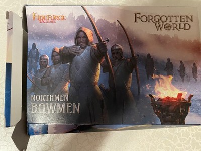 FIREFORGE GAMES FWNO02-BS FORGOTTEN WORLD NORTHMEN BOWMEN 12 MULTI-PART 28mm