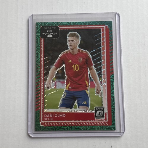 2025-26 Panini Donruss Road to World Cup Optic Dani Olmo green mojo Prizm /49