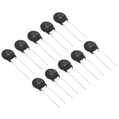 10Pcs NTC Thermistors Resistors 5 Ohm NTC5D-13 Temperature Sensor