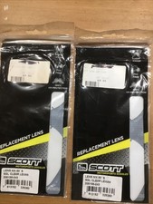 SCOTT MX80'S LENSE SGL CLEAR LEXAN NEW GENUINE 205188-043 X 2