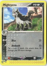 EX Ruby and Sapphire #42/109 Mightyena on eBay