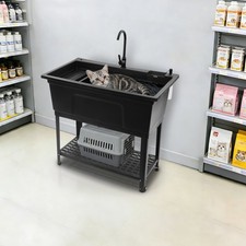 Free Standing Kitchen Sink, Multi-Purpose Kitchen Sink, Rectangle Utility Sink