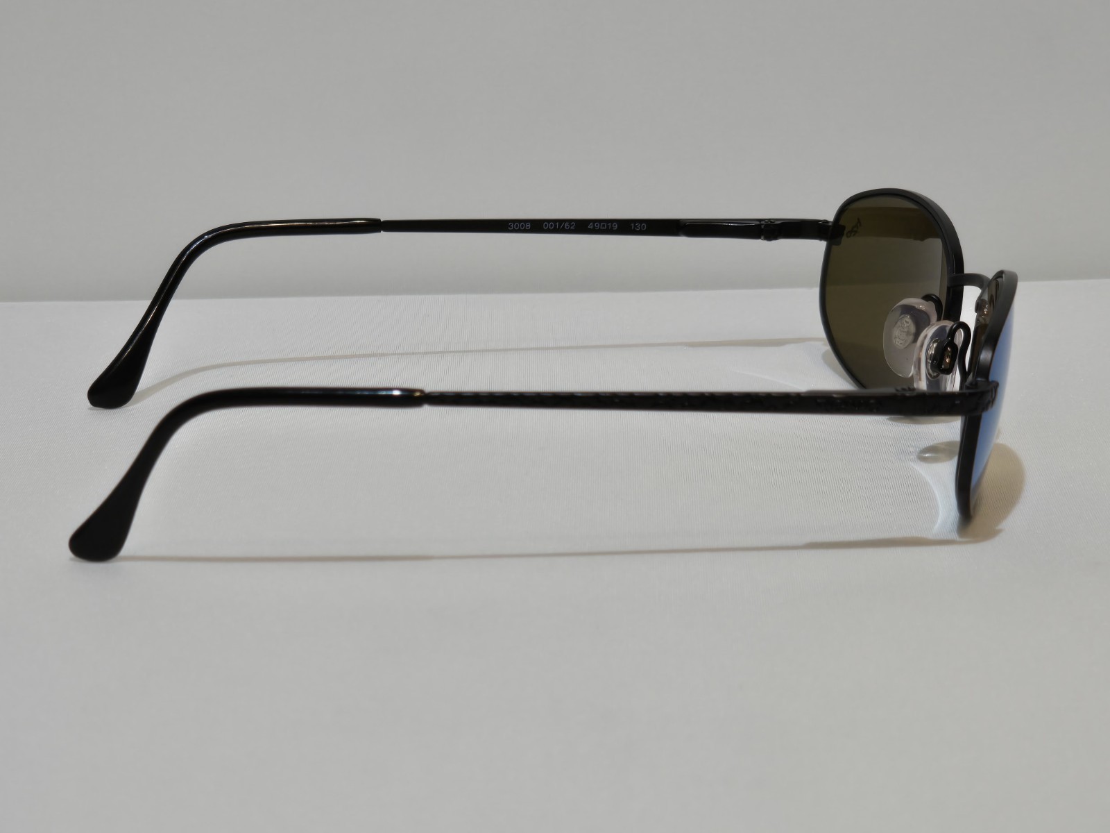 Vintage REVO 3008 Black Python Pattern Sunglasses… - image 6