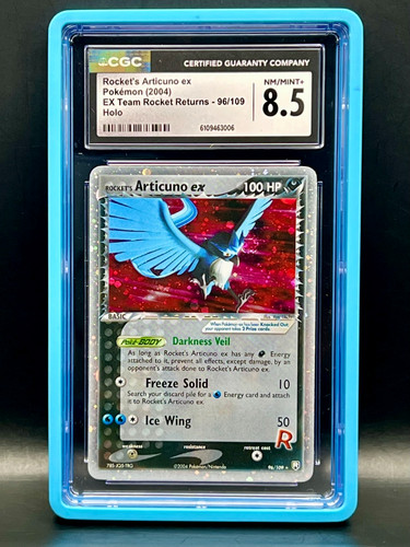 Rocket's Articuno ex graded CGC 8.5 for sale on eBay