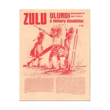 Bearhug War Game Zulu - Ulundi Bag NM