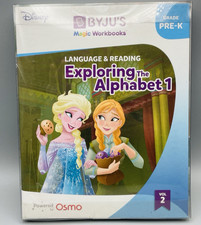 Byjus Disney Magic Workbook Pre-K Language Reading Exploring The Alphabet 1 v. 2