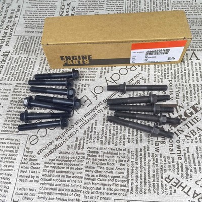 12PCS Exhaust Manifold Bolts Studs For Dodge Ram 5.9 6.7 Cummins 03-19 3944655