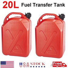 2x 5.28Gallon 20L Fuel Can Emergency Backup Gas Tank for ATV UTV Offroad 4WD
