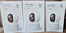 Paquete de 3 cámaras interiores Anona 4K UHD, cámara de seguridad para mascotas/perros/bebés con aplicación de teléfono,
