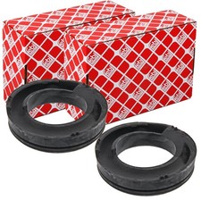 2X FEBI BILSTEIN GUMMI ANSCHLAGPUFFER HINTEN PASSEND FÜR MERCEDES-BENZ C-KLASSE