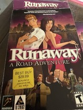 Runaway A Road Adventure Big Box PC CD-ROM 2003 With Box and Instructions