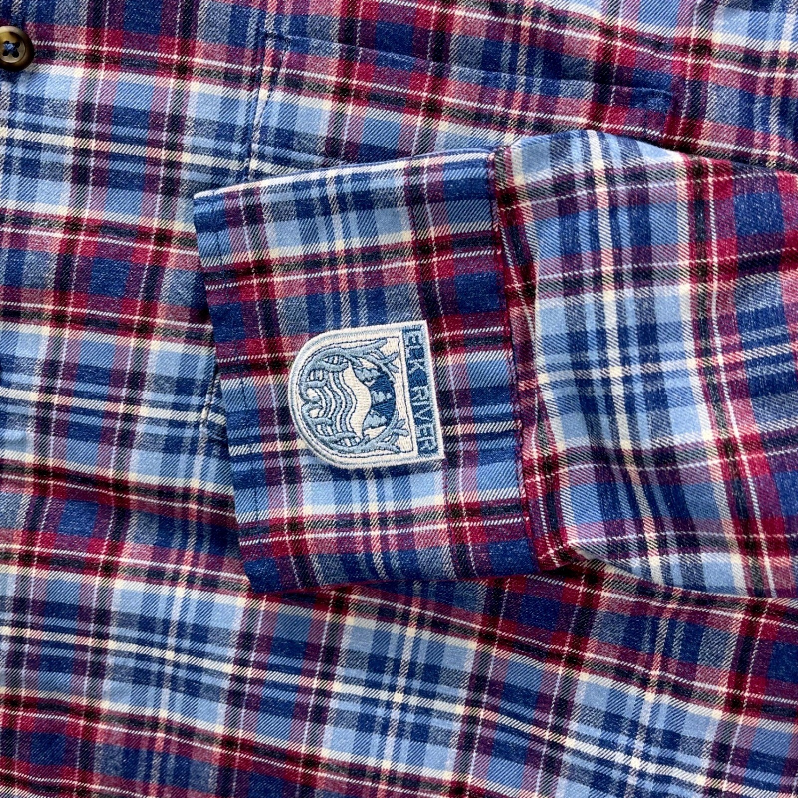 Peter Millar Performance Button Down Shirt L Blue… - image 5