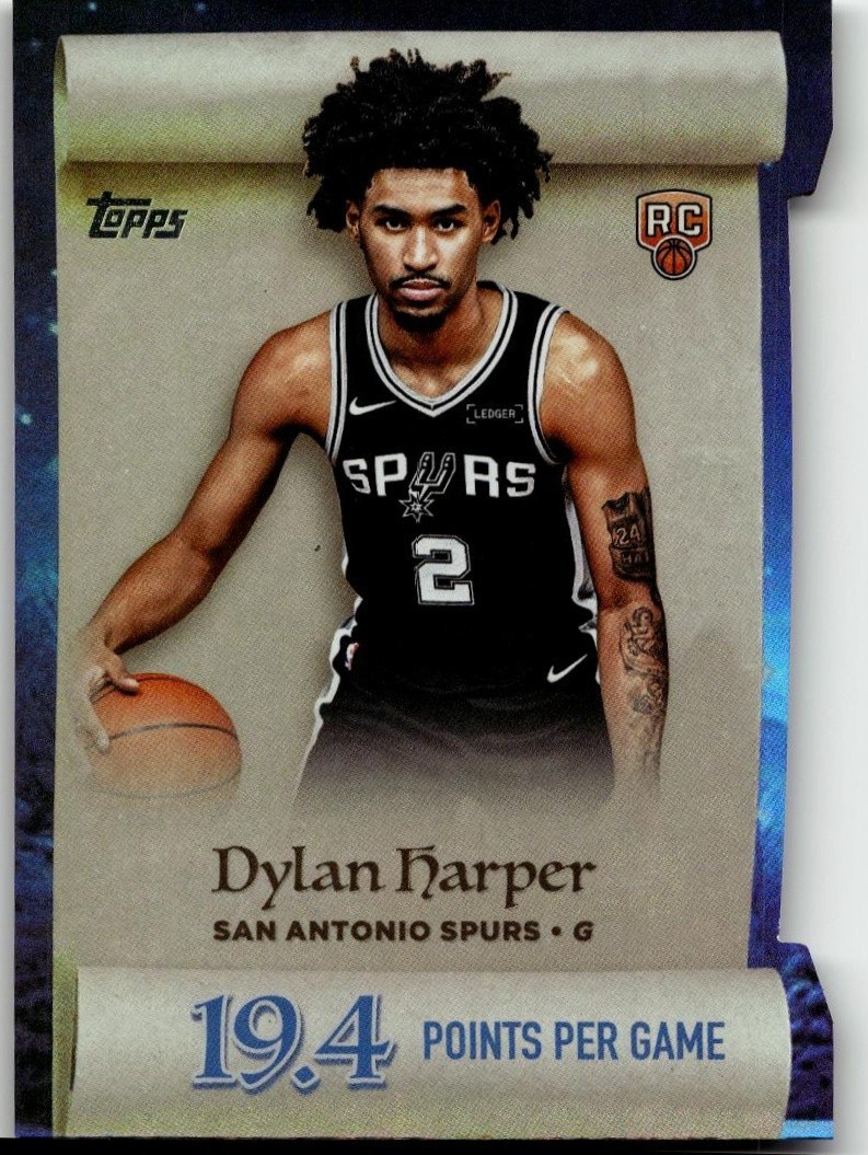 2025-26 Topps Basketball Making the Nice List Dylan Harper #ML-2 (RC)